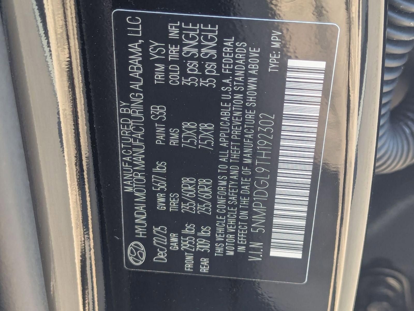 2026 Hyundai Santa Fe SE