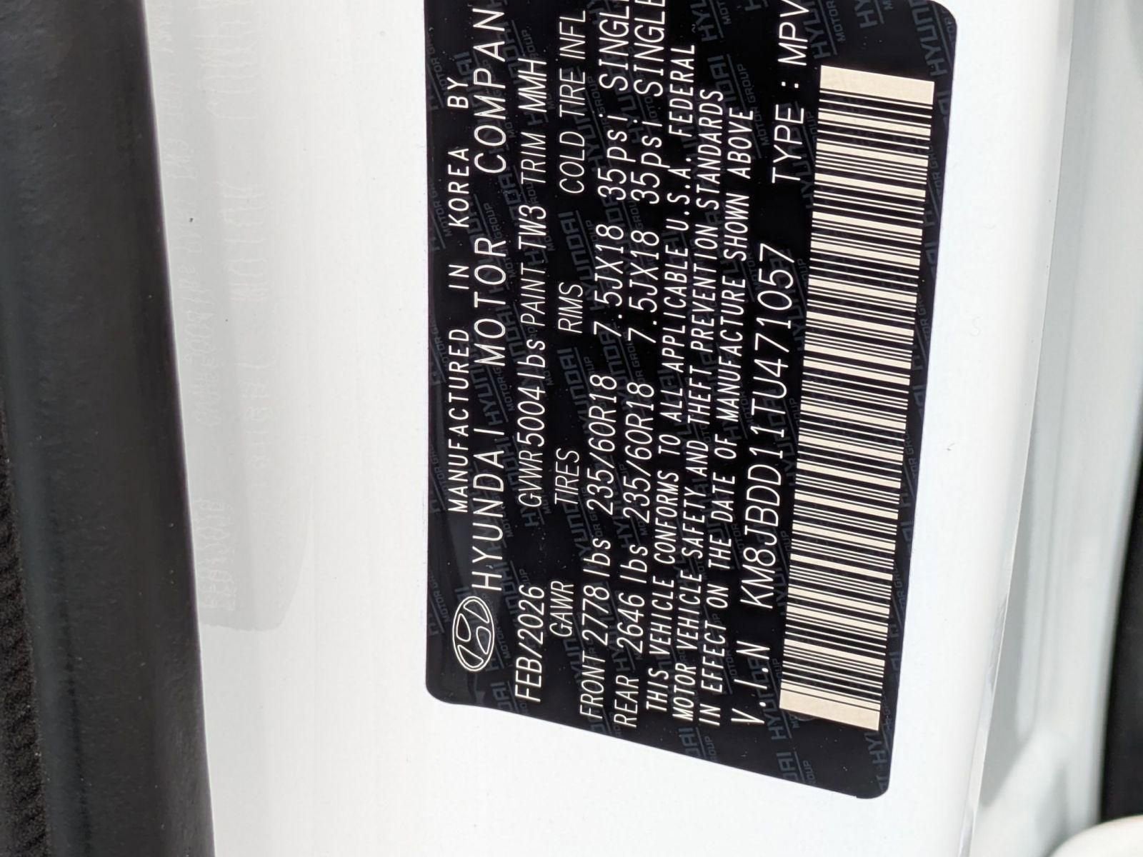 2026 Hyundai Tucson Hybrid SEL