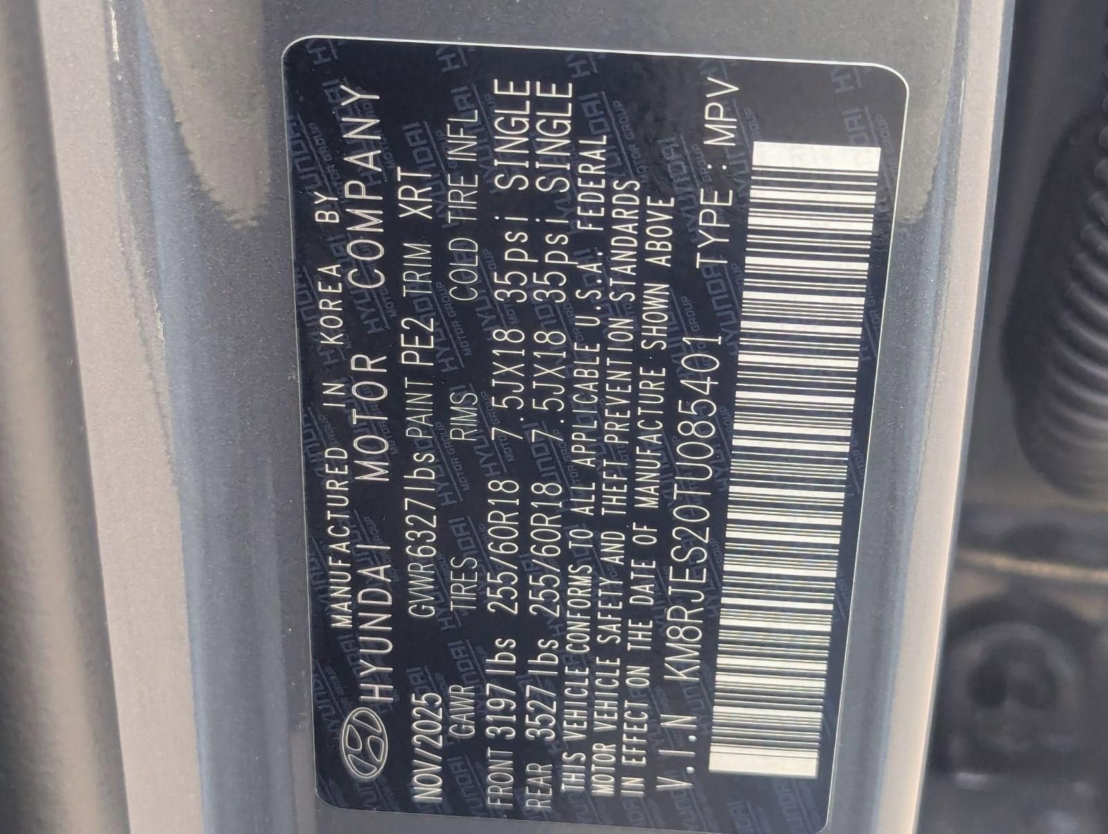 2026 Hyundai Palisade XRT Pro