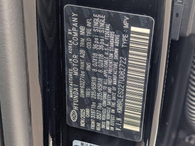2026 Hyundai Palisade SEL 8P