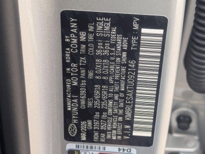 2026 Hyundai Palisade Hybrid SEL 8P