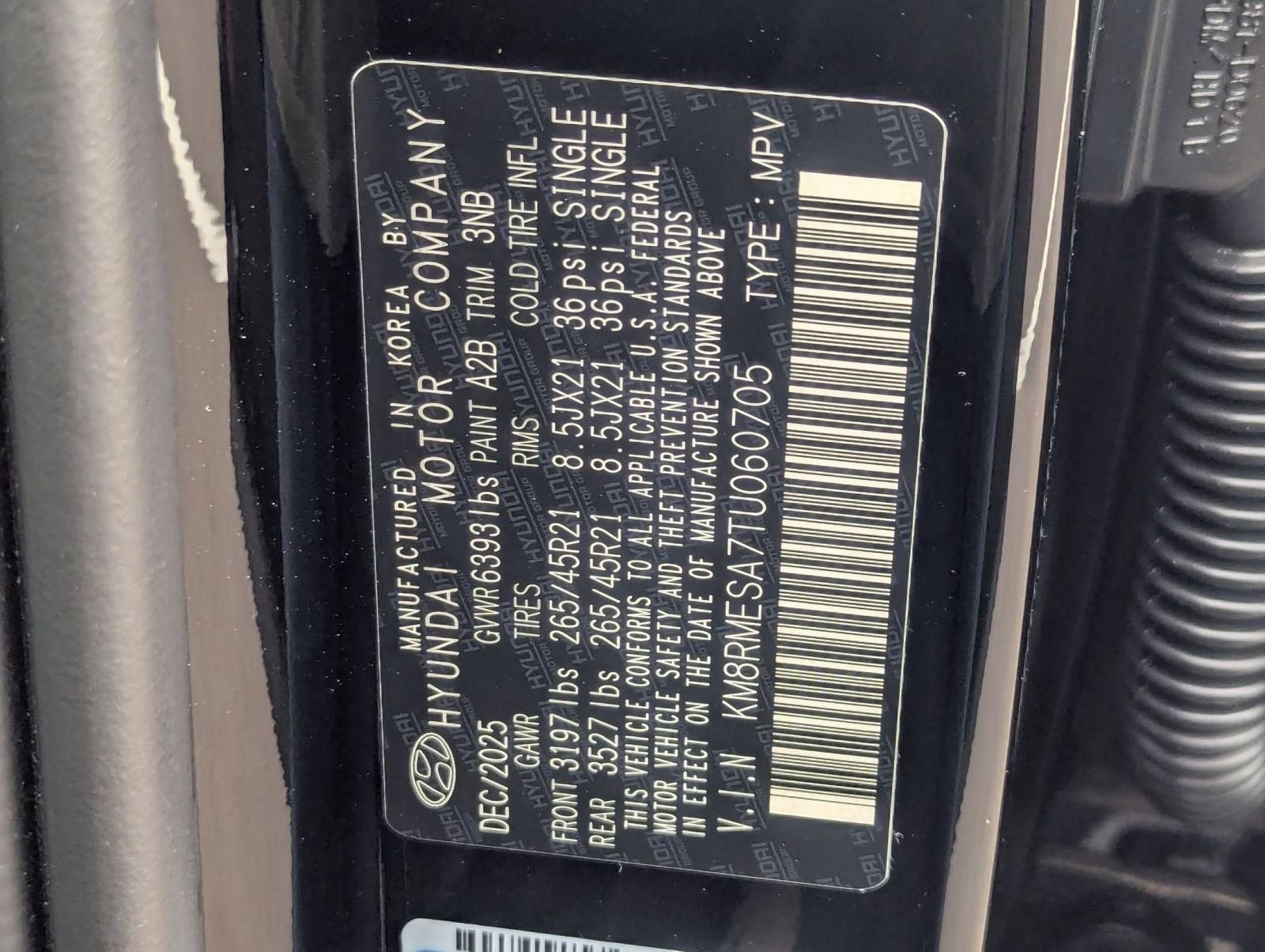 2026 Hyundai Palisade Hybrid Calligraphy