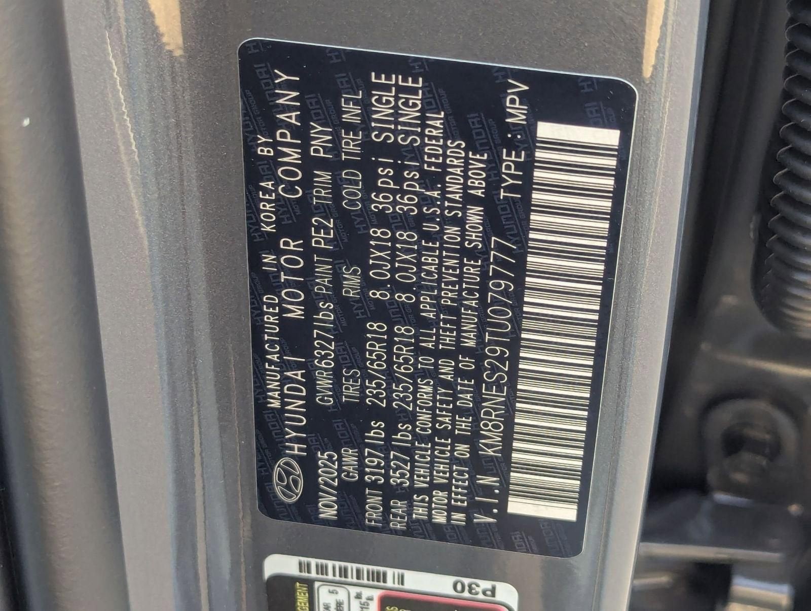 2026 Hyundai Palisade SEL Premium 7P