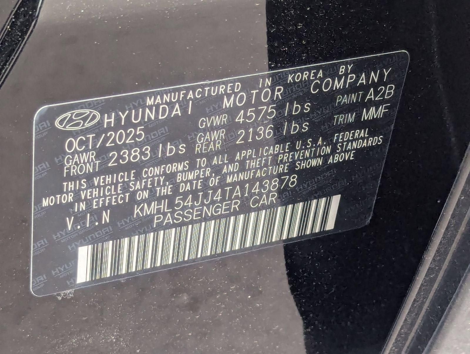 2026 Hyundai Sonata Hybrid Limited