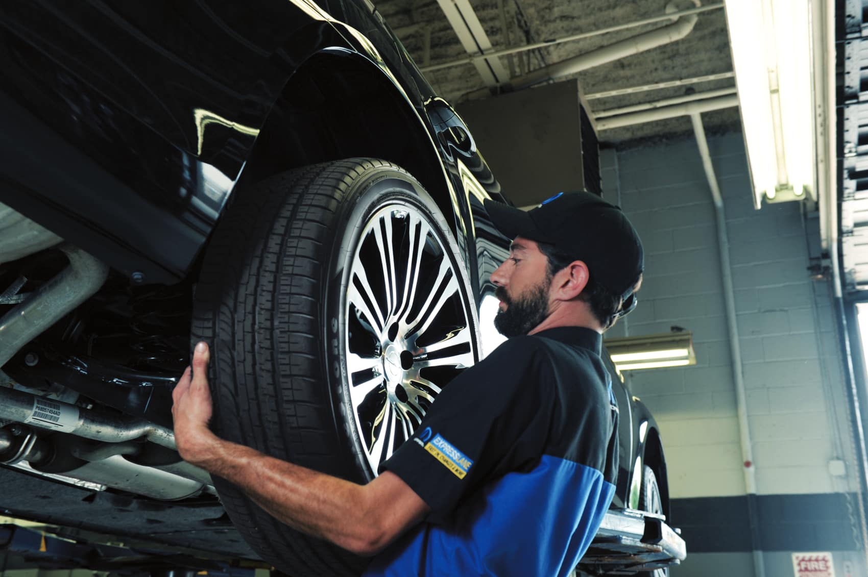 Service Technician Working on a Genesis
